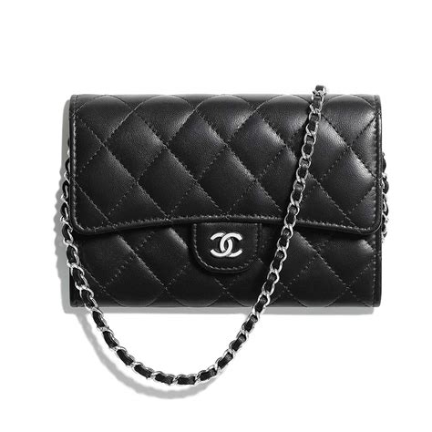 chanel clutch black leather|Chanel clutch with chain 2021.